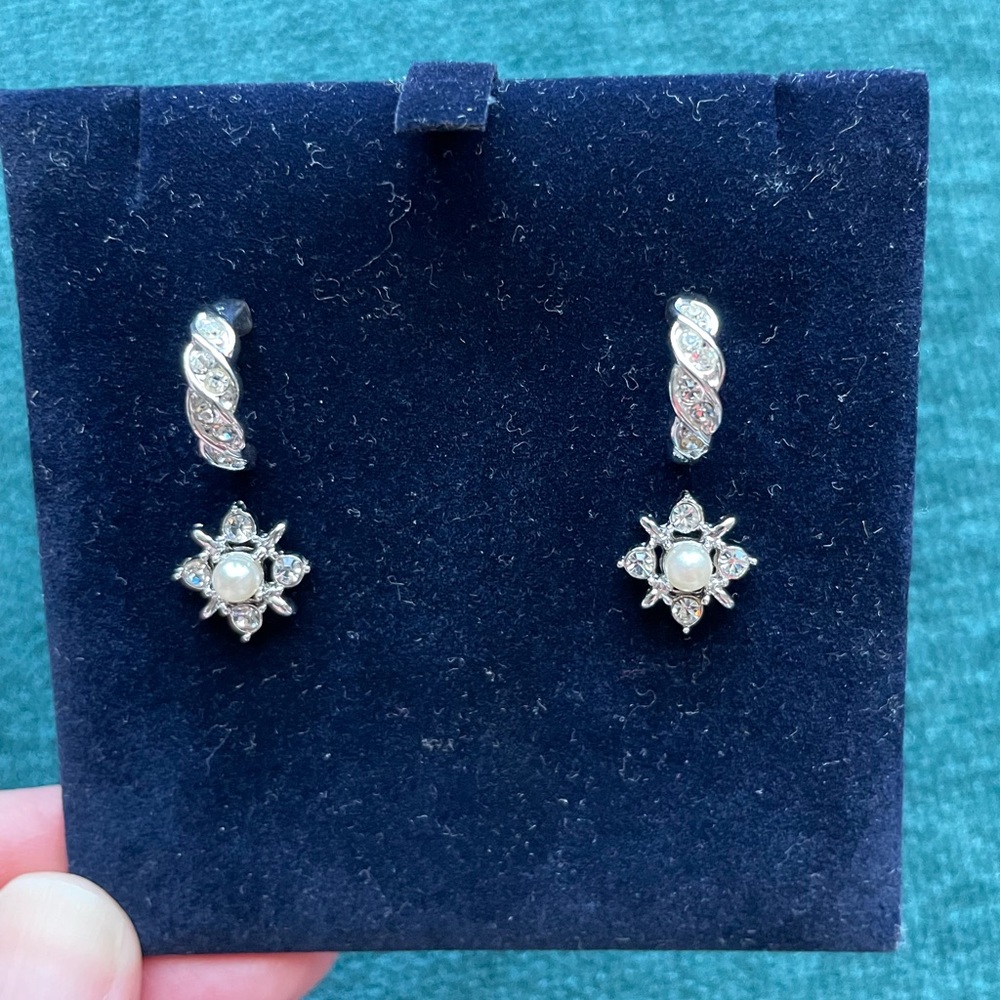 NWOT Premier Designs 2 Pair Earrings